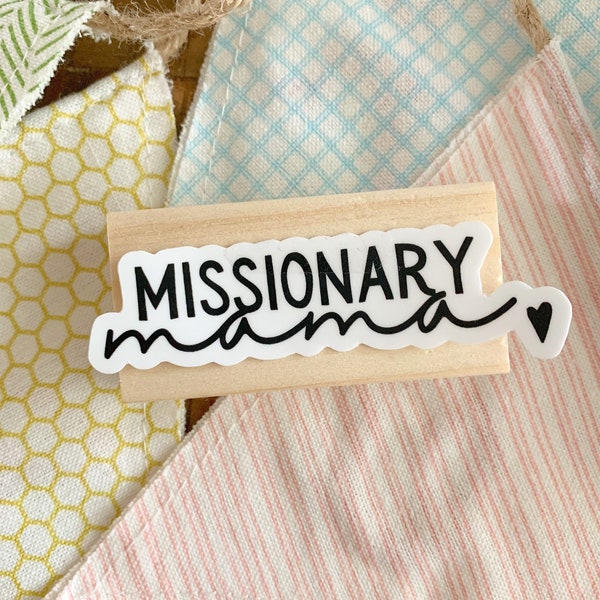 Missionary Mama Vinyl Sticker, Missionary Mom Gift, LDS Gift Idea, LDS Missionary Gift Idea, Mom Gift, Missionary Mom