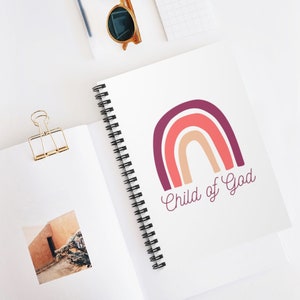 Soy un Cuaderno Espiral del Hijo de Dios - Ruled Line
