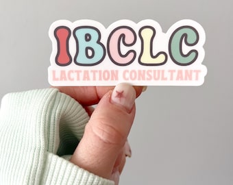 IBCLC Lactation Consultant Waterproof Sticker