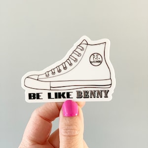 Be Like Benny Sandlot Vinyl Sticker, The Sandlot, Baseball Sticker, The Sandlot Movie, The Sandlot Movie Sticker, Benny The Jet