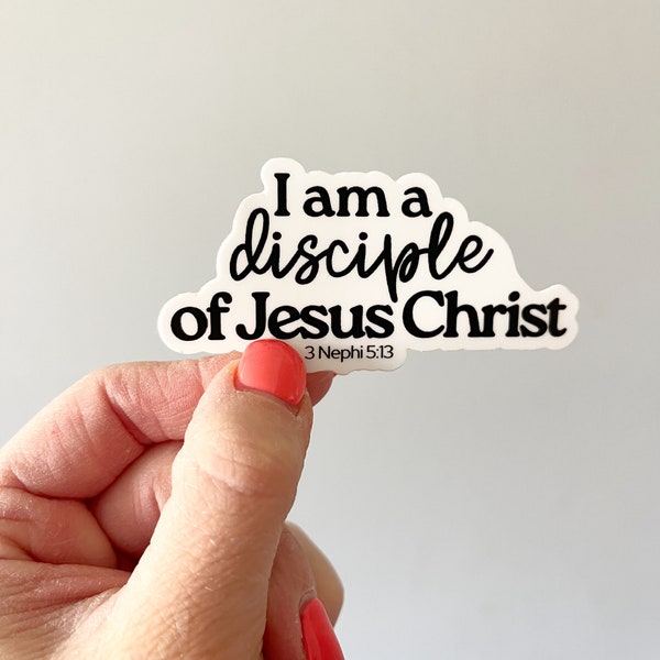 Lds Youth theme, Religious Stickers, LDS Gifts, LDS Youth, Mutual Theme, I am a Desciple of Christ, Mutual Theme 2024