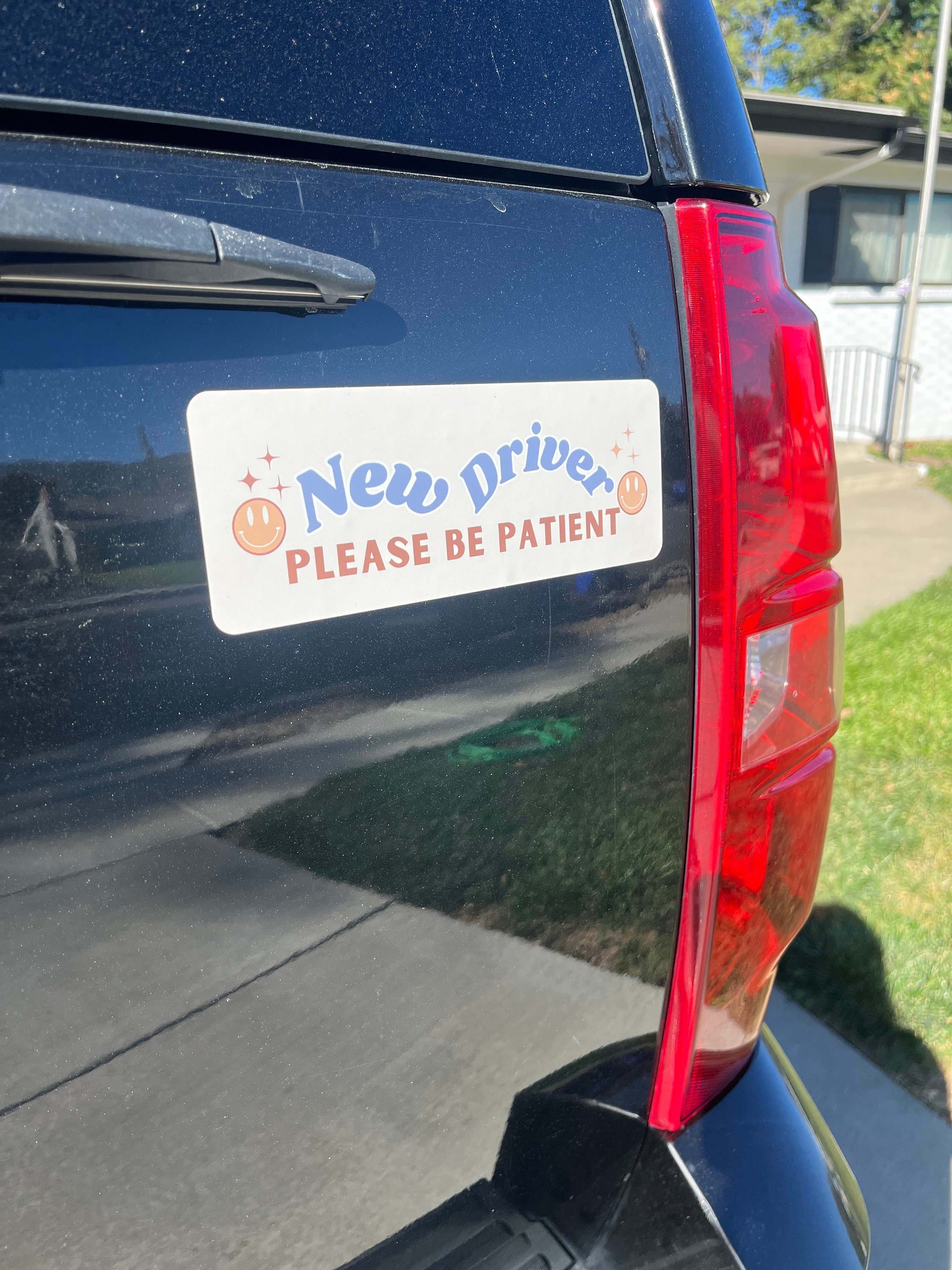 Reflective Student Driver Magnet, For Car New Driver Sticker, Please Be Patient Sign Keep Distance Sticker Decal, Automotive Magnets Safety Sign Car Bumper Magnet Vehicle Sign, Waterproof (3 Pack ) Price In - View #7