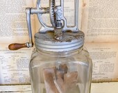 Antique Glass Dazey 34B Butter Churn vintage decor antique decor rustic decor farmhouse decor glass decor kitchen decor