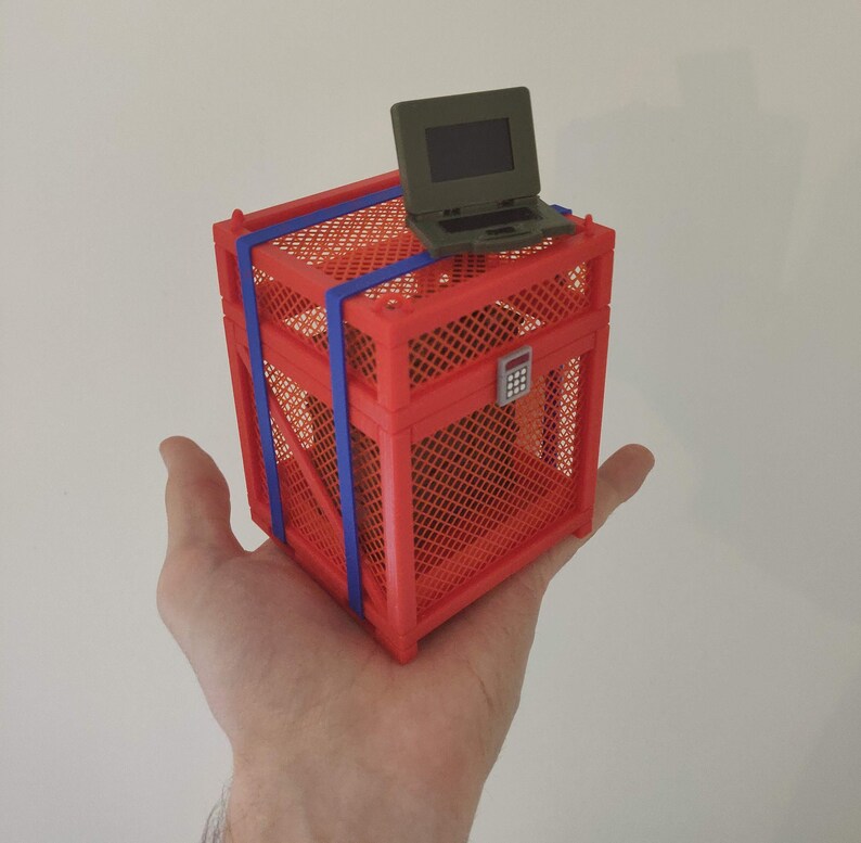 Rust Game Locked Crate Digital Clock Etsy