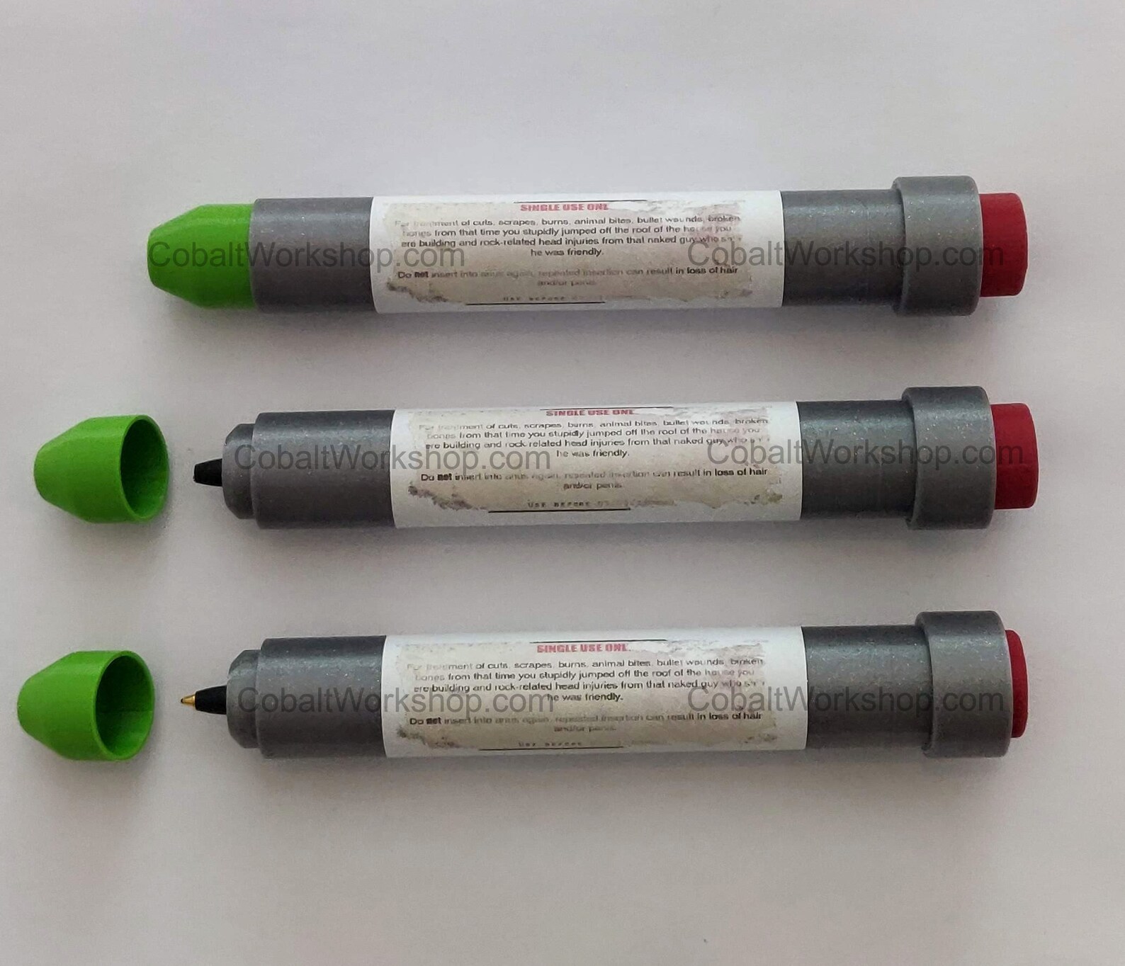 Rust Game Medical Syringe Ballpoint Clicker Pen Etsy