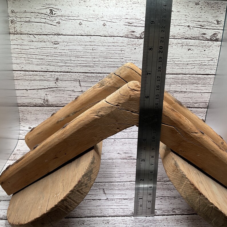 Vintage 1900s Wood Pack Saddle Tree Antique Primitive Wooden Hand Made