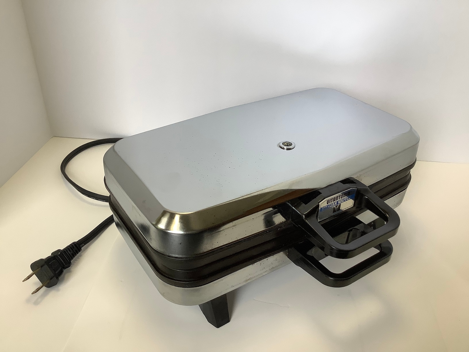 Vintage Vitantonio Belgian Waffler Stainless NonStick Waffle Etsy