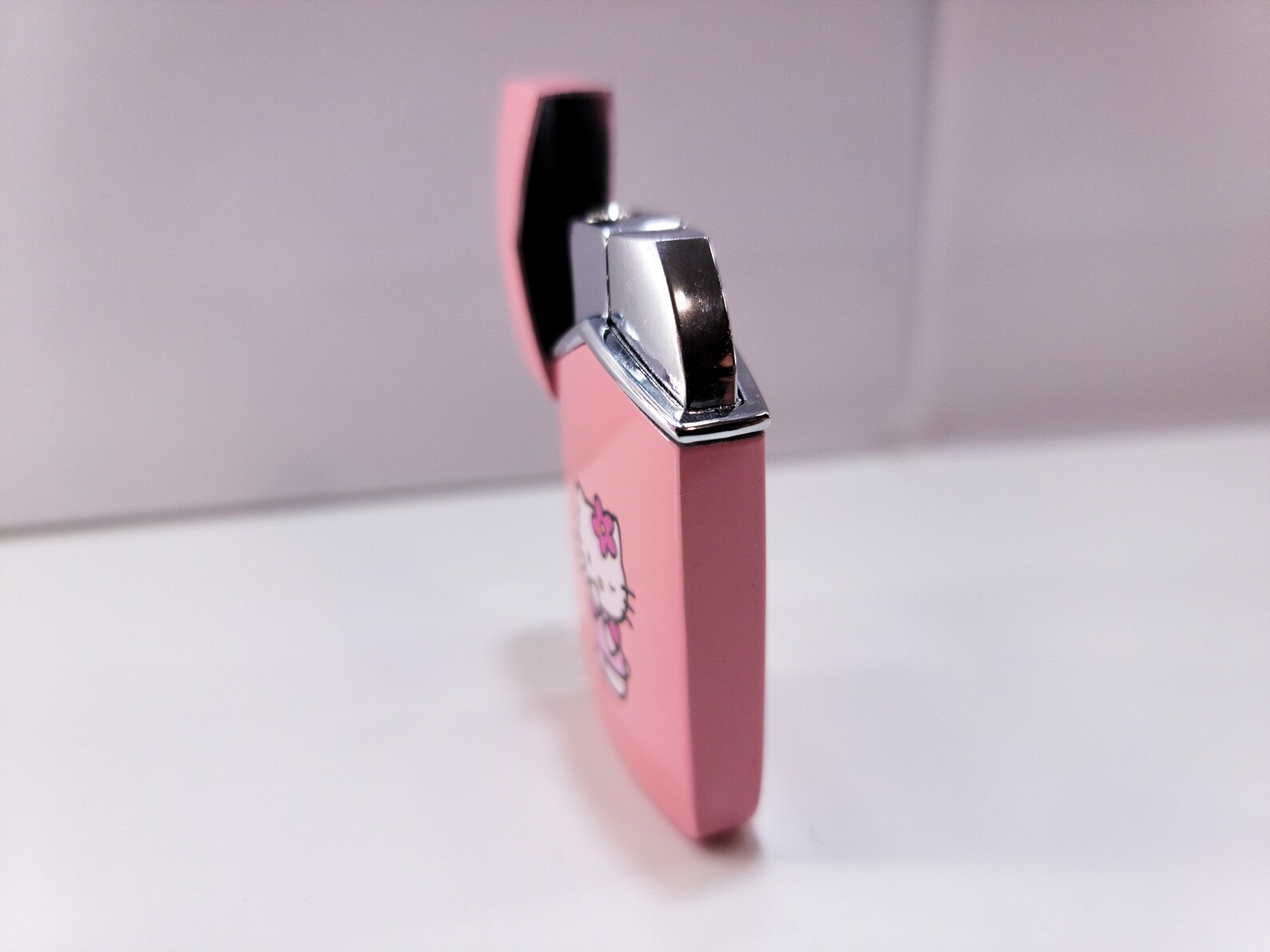 Pink Flame HK Lighter Refillable Butane Windproof Torch Etsy