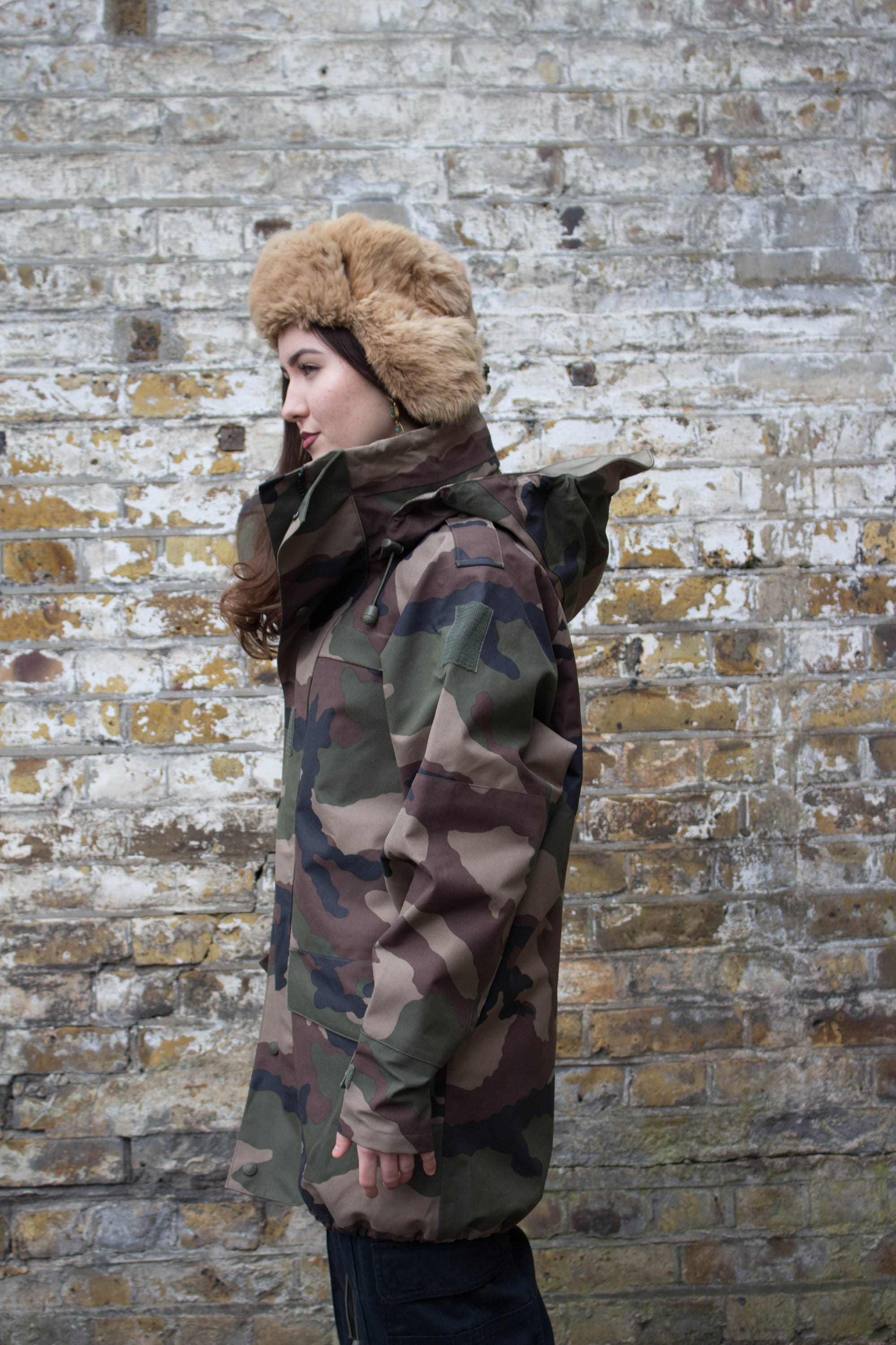 Reversible Woodland to Desert Camo Gore-Tex Parka