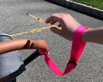 Handmade Stroller Safety Strap: Climbing-Grade Nylon, New Parent Gift