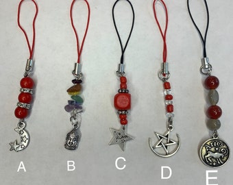 Star, Moon, Sun and other Celestial Phone Charms