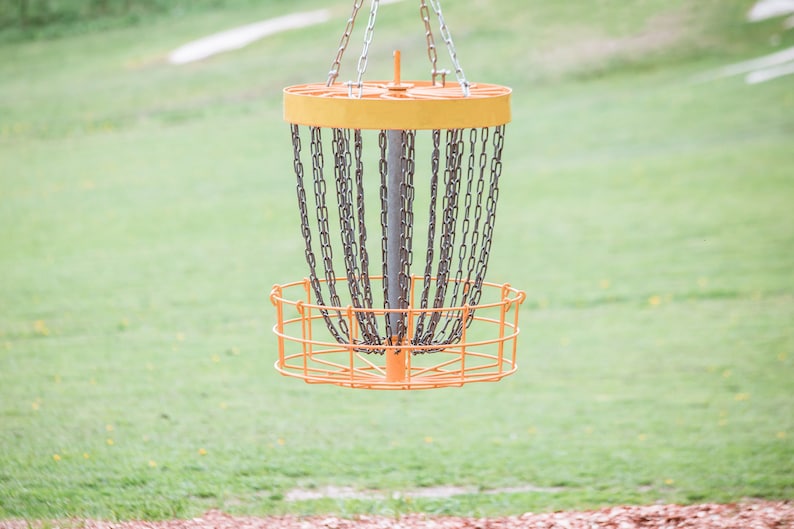 Hanging Disc Golf Basket Etsy
