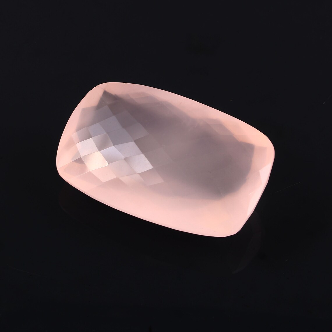 100 Natural gemstone ROSE QUARTZ Cut Stone Loose Gemstone Etsy