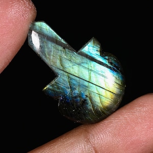 Flashy Labradorite Cabochon Gemstone Labradorite Guitar Shape Spectrolite Labradorite Gemstone Labradorite Pendant Cabochon Loose Gemstone