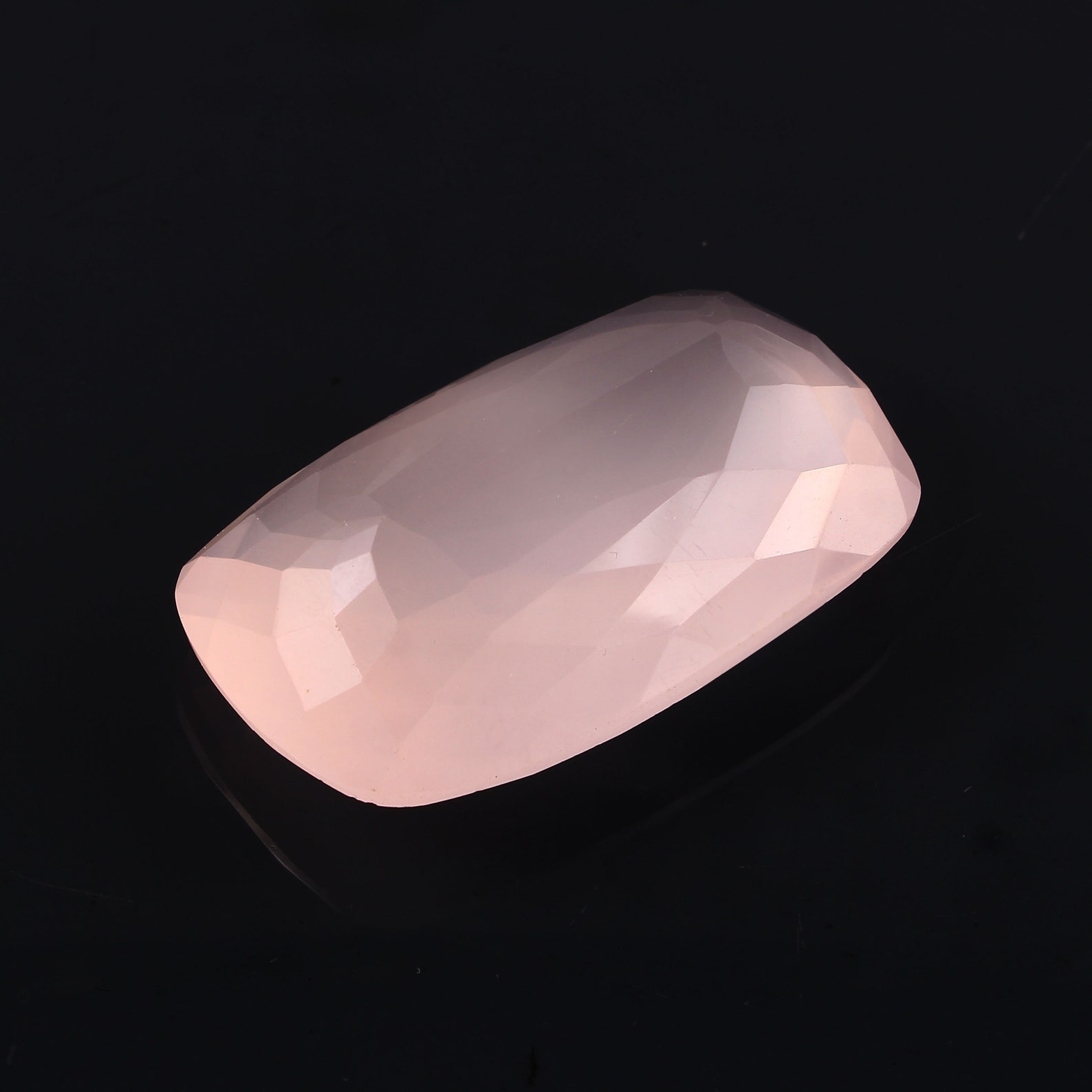 100 Natural gemstone ROSE QUARTZ Cut Stone Loose Gemstone Etsy