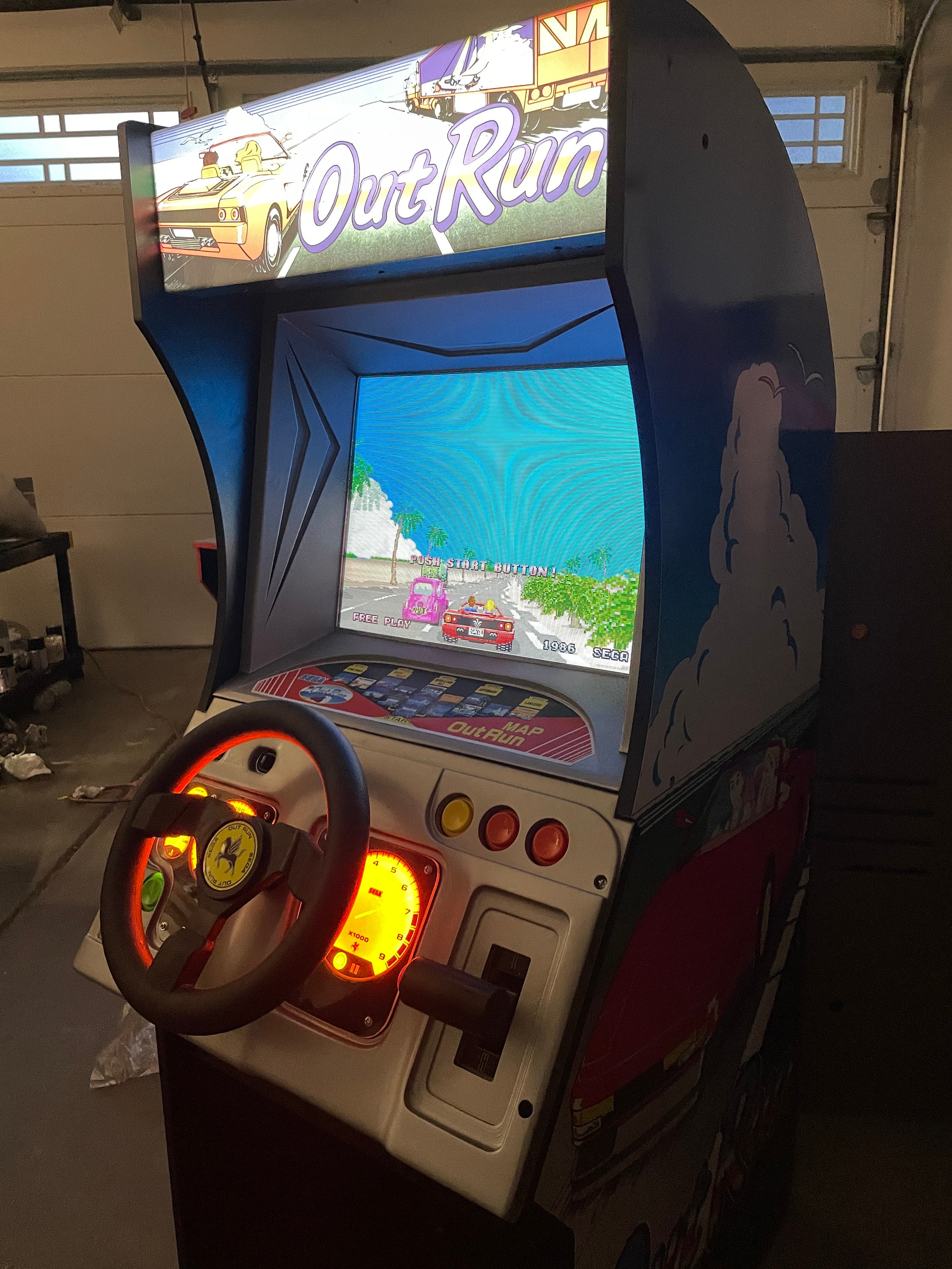 Outrun Arcade 1up Monitor Bezel - Digital Files for 3D Printing - Etsy