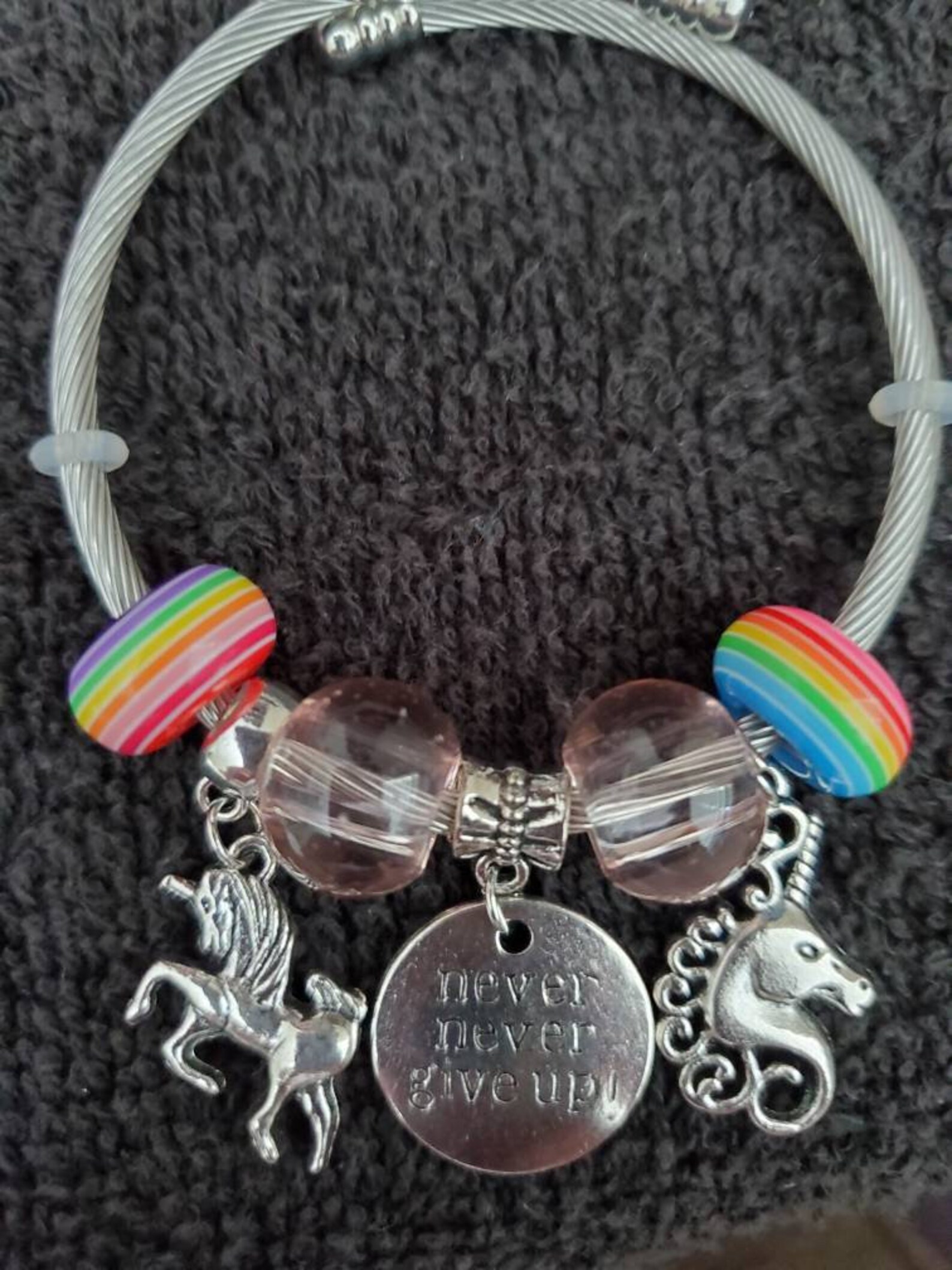 Kids unicorn bracelet Etsy