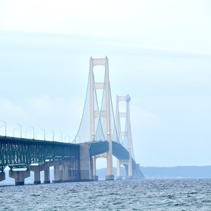 Mackinac Bridge- Descarga instantánea fotografía decoración del hogar