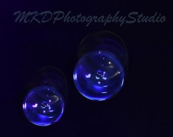 Abstract Crystal Ball Photography- Light Painting- Instant Download Photography Home Décor