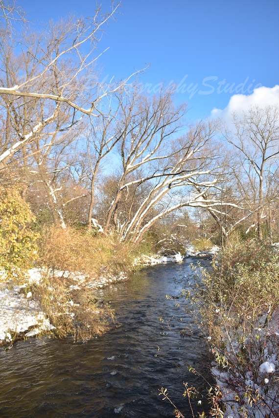 Paint Creek River in Metro Detroit Area Instant Download Etsy