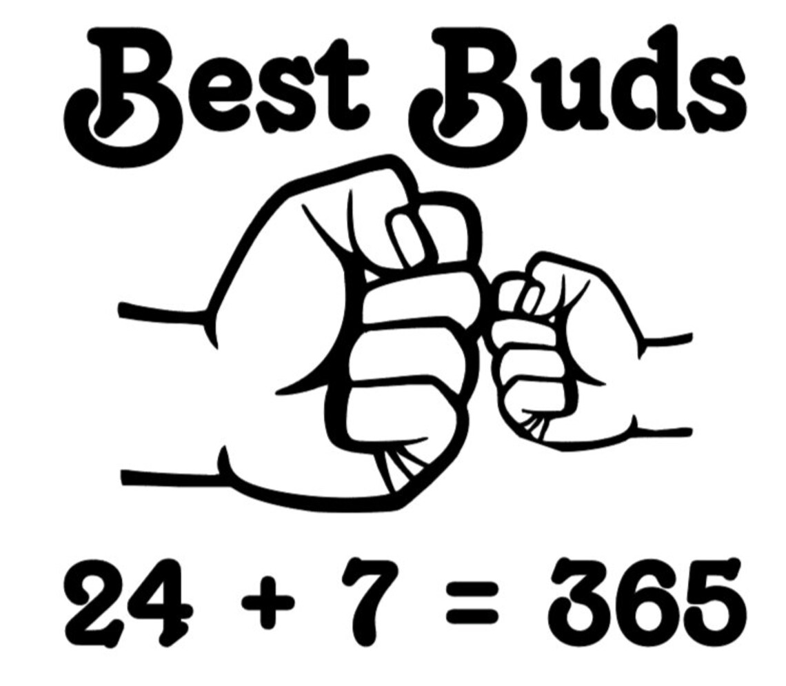 Best Buds PNGJPEG file download Etsy