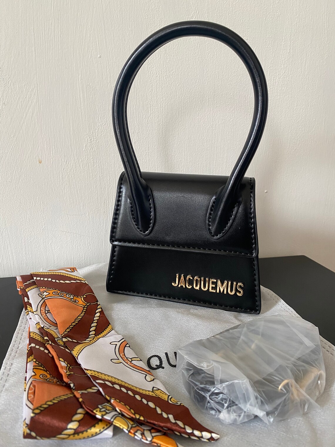 jacquemus mini black bag
