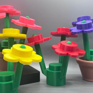 3D Printed Flowers