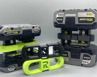 Ryobi Duel Battery Storage