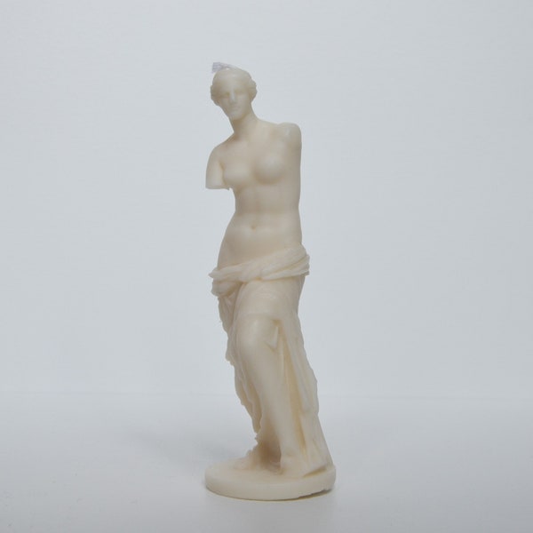 Dekokerze „Venus“ | Griechische Statue | Körperform | Kerze Skulptur | Geschenk