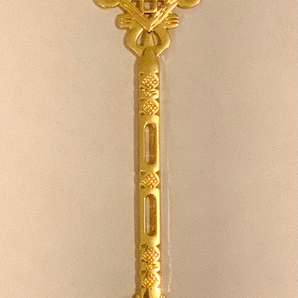 Ethiopian Hand-Cross Gold Orthodox Jerusalem Eritrean Aksum Christian Priest Blessing Catholic Exorcist Coptic Cross