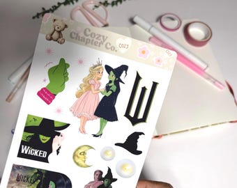 Estética perversa, Hoja de pegatinas para revistas basura, Pegatinas para portada de revista, Pegatinas troqueladas, Suministros para revistas basura, Pegatinas de vinilo