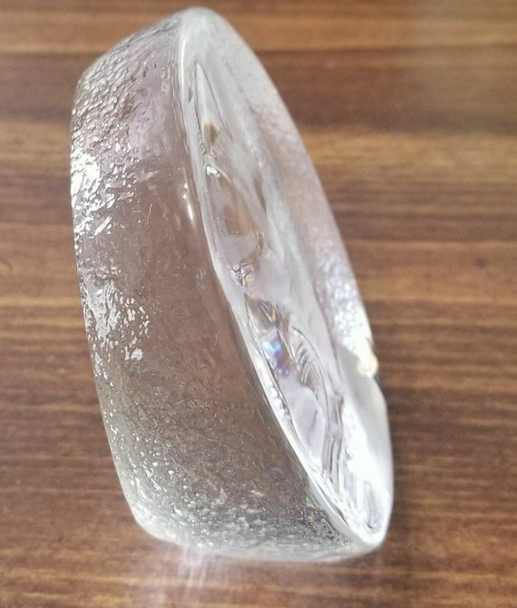 Mats jonasson full lead crystal paperweight signed sw… Gem