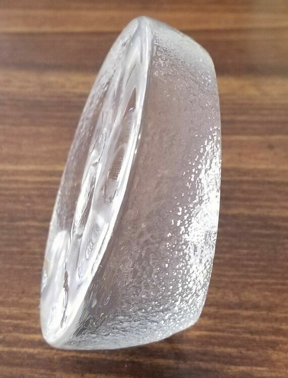 Mats jonasson full lead crystal paperweight signed sw… Gem