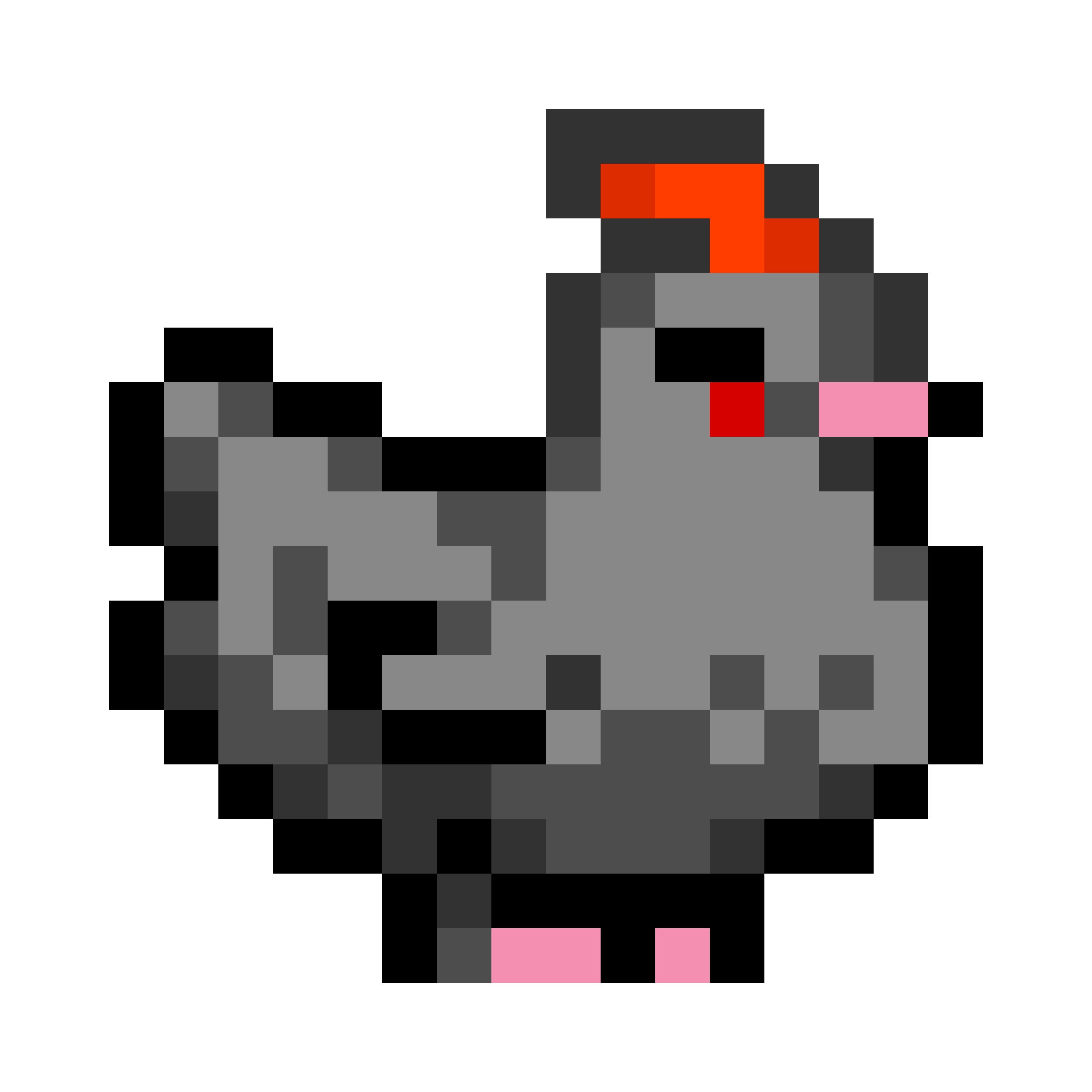 Void Chicken/schattenhuhn Sticker // Stardew Valley Etsy Australia