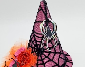Halloween First Birthday Hat: Spooky Witch Party Hat
