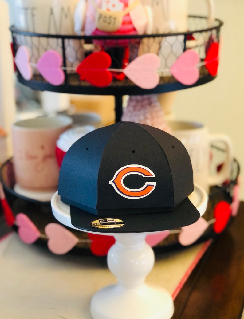 Baseball Cap Box Valentines Favor Box Paper Box Fathers Day Etsy