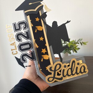Custom 3d Graduate Letter - Perfect for Graduation Celebrations - Etsy