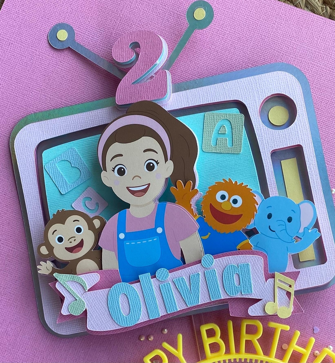 Personalized Ms. Rachel Birthday Cake Topper: Educational TV Theme - Etsy