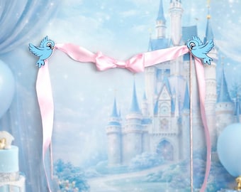 Banner de cumpleaños de Cenicienta