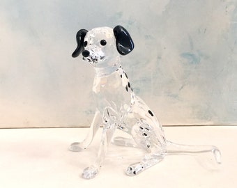 New Swarovski Crystal MOTHER DALMATIAN figurine, Edith Mair, 7619NR000010, never displayed