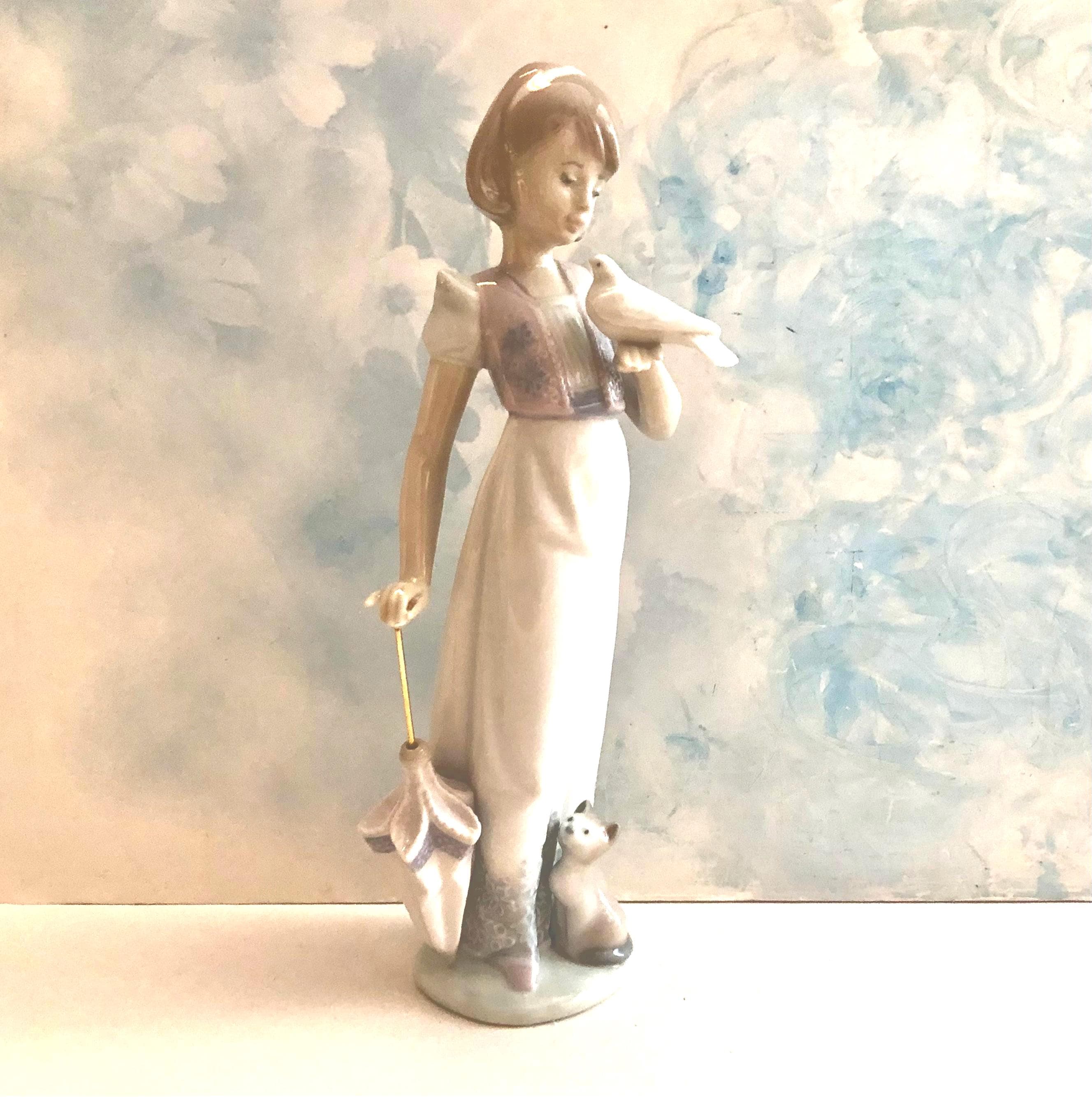 Lladro Girl Parasol - Etsy