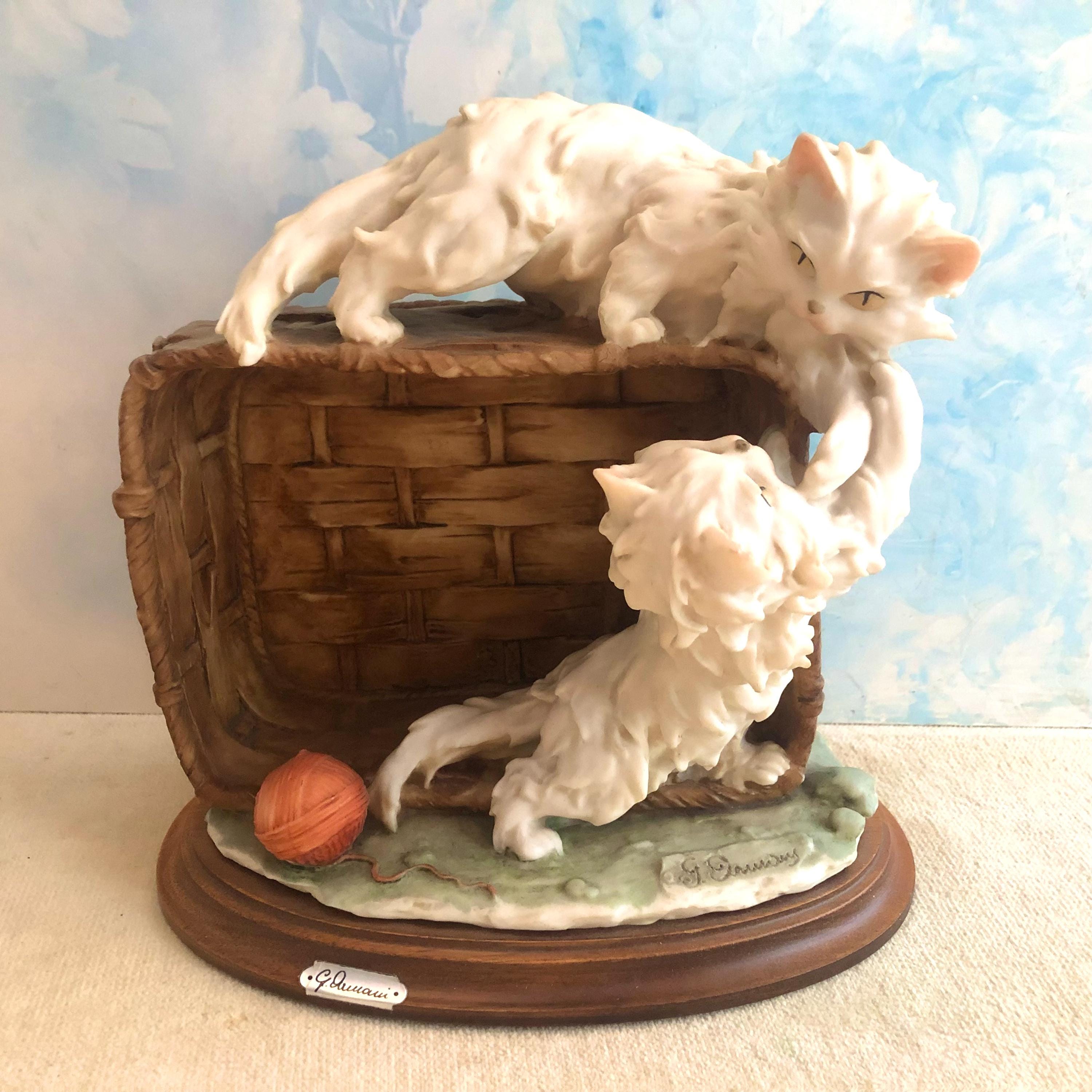 Armani Cat Figurine - Etsy