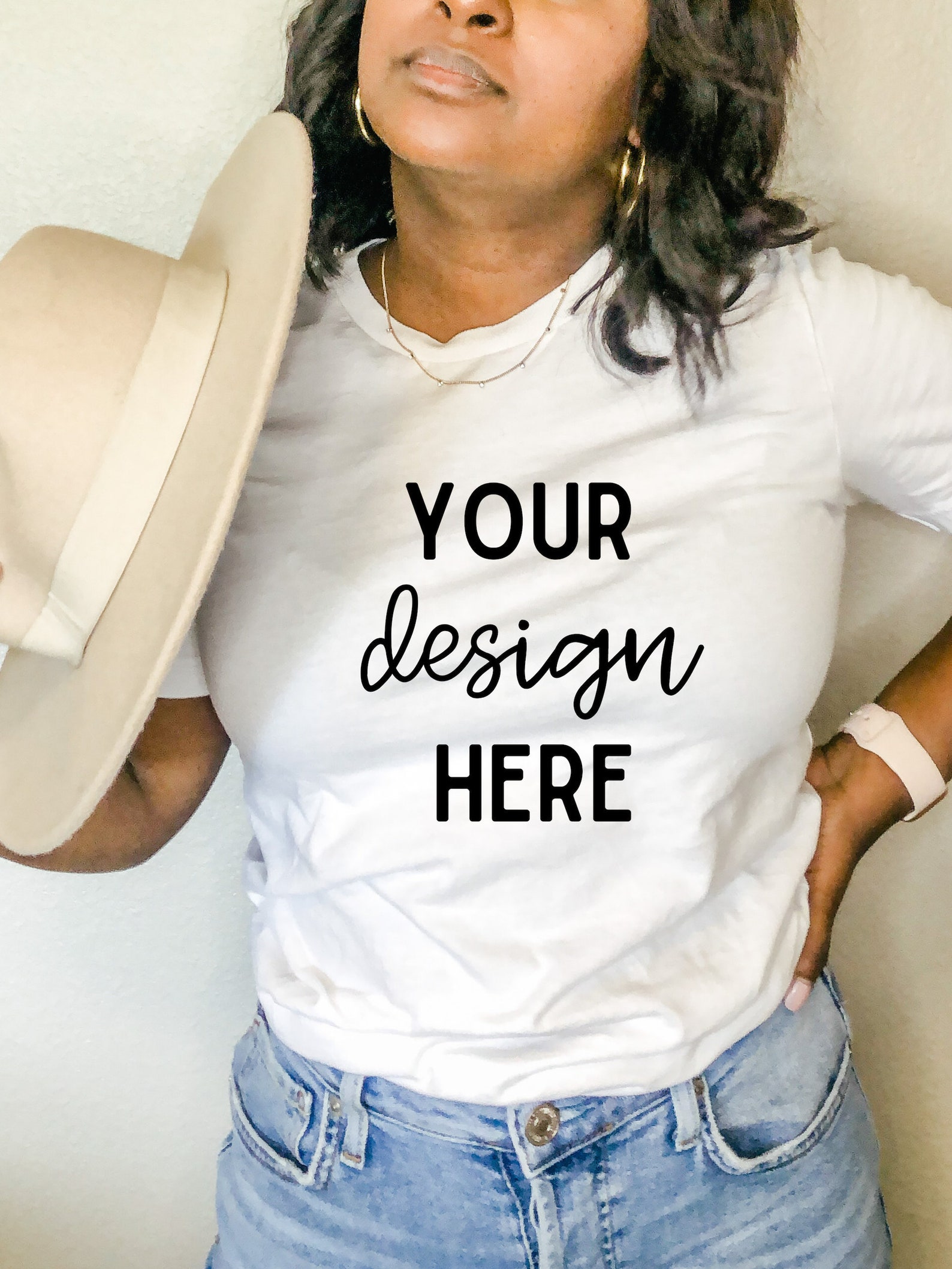 Tshirt Mockup Shirt Mockup Printful African American Etsy