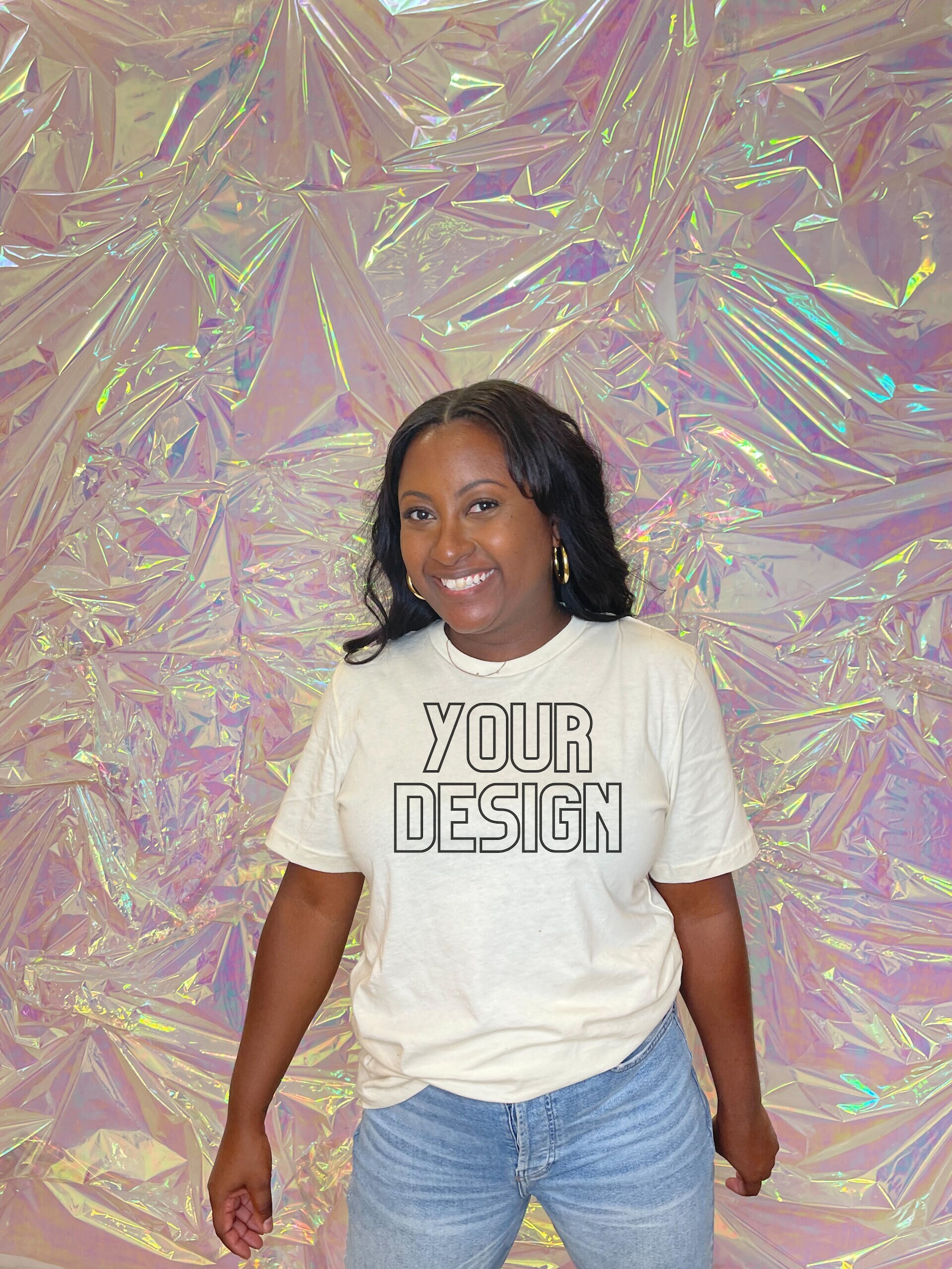 African American Mock Up Black Model Mock Up Tshirt Mockup
