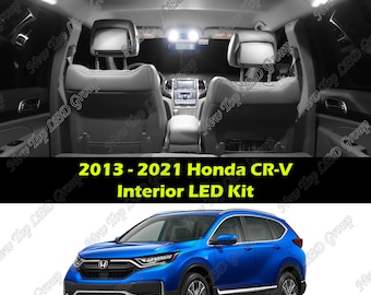 11pcs Super Bright White Interior LED Lights Kit Package Compatible for 2013 - 2021 Honda CR-V CRV