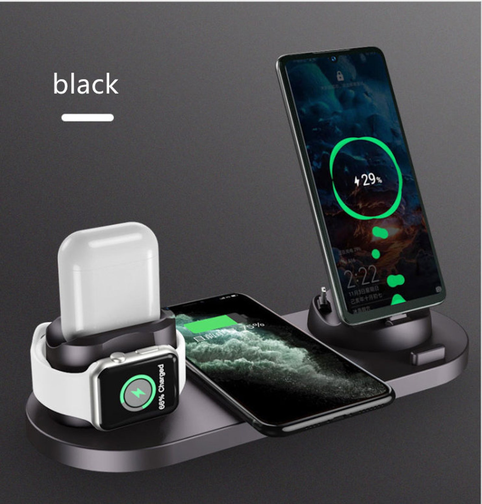 Multifunction wireless charger 10 w suitable for all kinds of Etsy