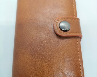 Cartera para hombre - Regalo perfecto para papá novio - Titular de la tarjeta de crédito - Cartera delgada RFID con bolsillo para monedas - Regalo del día de San Valentín