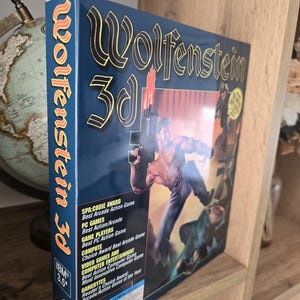 Wolfenstein 3D – Premium Reproduction Box (Full-Color, Laminated, Holographic Seal)