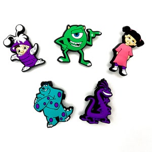 Monster Inc Croc Charms/jibbitz/shoe Charms 