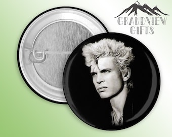 Billy Idol 1.5" pinback button